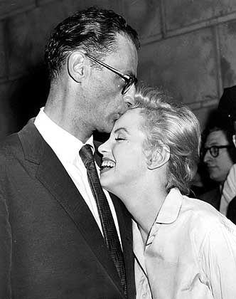 ARTHUR MILLER AND MARILYN MONROE