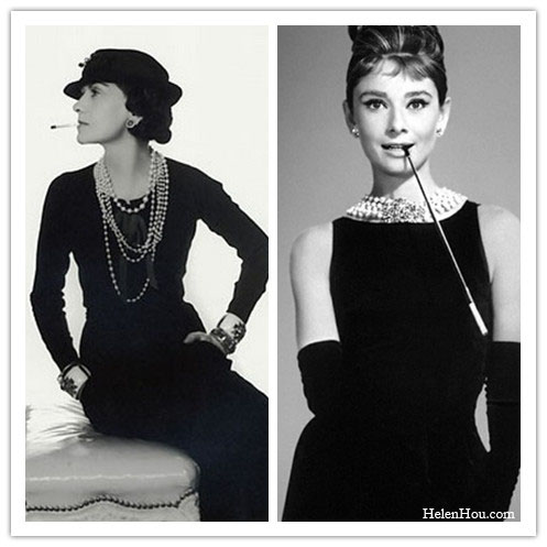 coco chanel and audrey