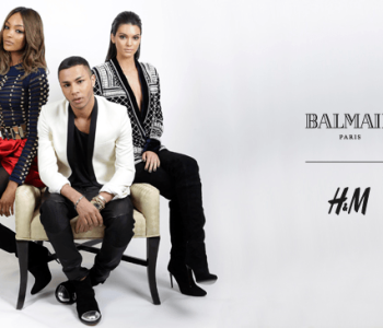 H&M wears Balmain