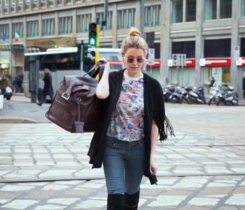 with my travel buddy: Zegna-bag