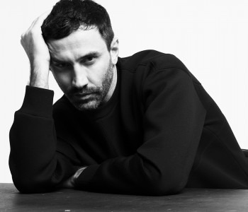 Riccardo Tisci wears Versace